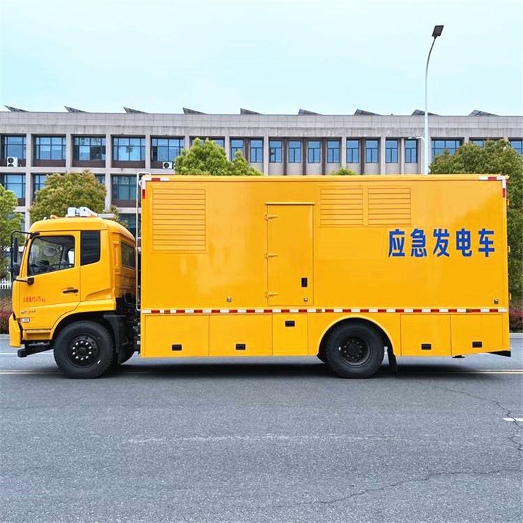 那曲发电车出租案例展示